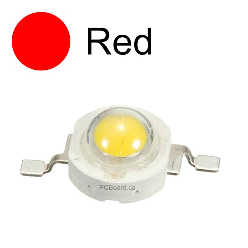 autobiografie Lelie controleren 1 watt Red LED Bead - Ultra Bright LED Bead