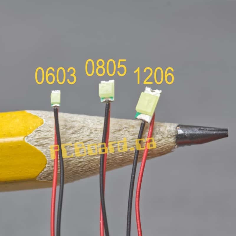 Prewired SMD 0805 LEDs for 8-15V: Ultra-Small - many colors
